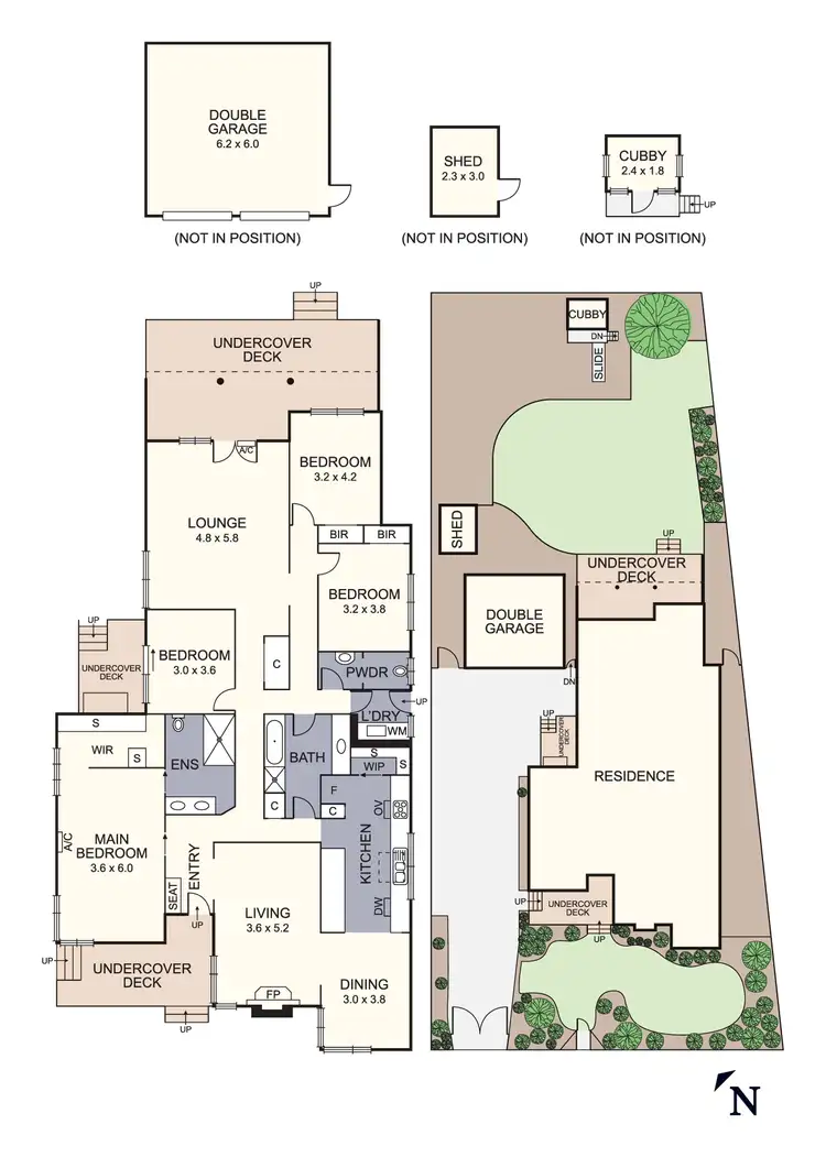 Floorplan of Homely house listing, 6 Lionel Crescent, Croydon VIC 3136