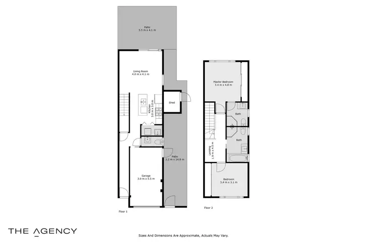 Floorplan of Homely townhouse listing, 4/26 Carrington Street, Queanbeyan East NSW 2620