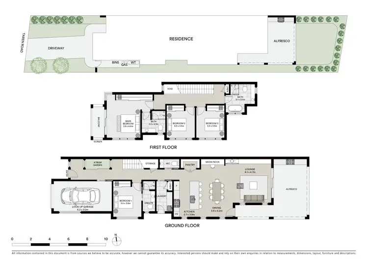 Floorplan of Homely semi-detached listing, 56b Taren Road, Caringbah South NSW 2229