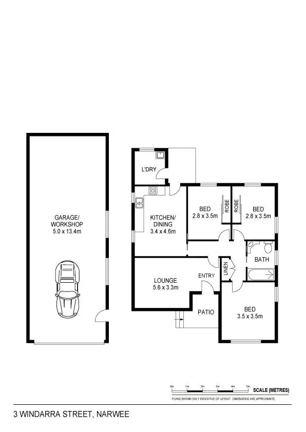 Floorplan of Homely house listing, 3 Windarra Street, Narwee NSW 2209