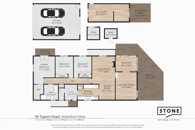 Floorplan of Homely house listing, 30 Tygum Road, Waterford West QLD 4133