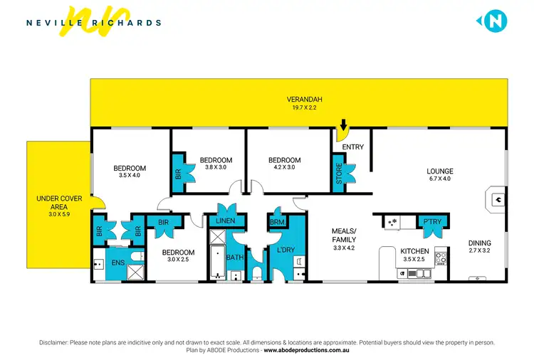 Floorplan of Homely house listing, 6 Monaco Avenue, St Leonards VIC 3223