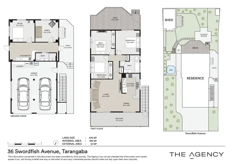 Floorplan of Homely house listing, 36 Swordfish Avenue, Taranganba QLD 4703