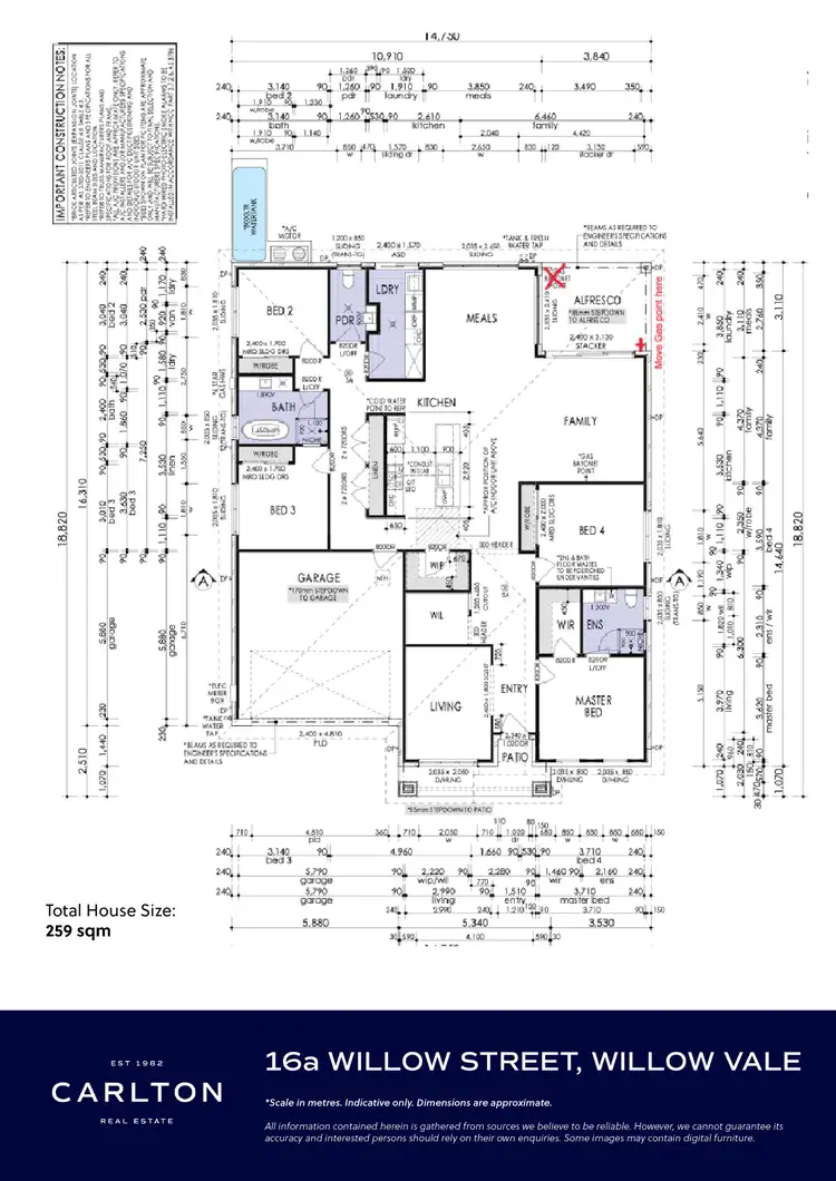 Floorplan of Homely house listing, 16a Willow Street, Willow Vale NSW 2575
