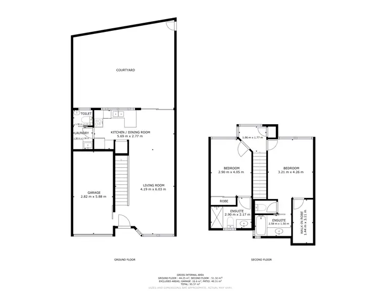 Floorplan of Homely townhouse listing, 2/67-71 Digger Street, Cairns North QLD 4870