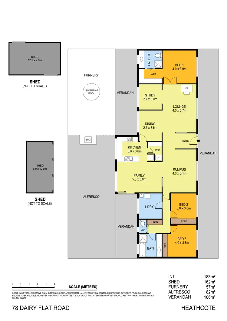 Floorplan of Homely rural property listing, 13J 78 Dairy Flat Road, Heathcote VIC 3523