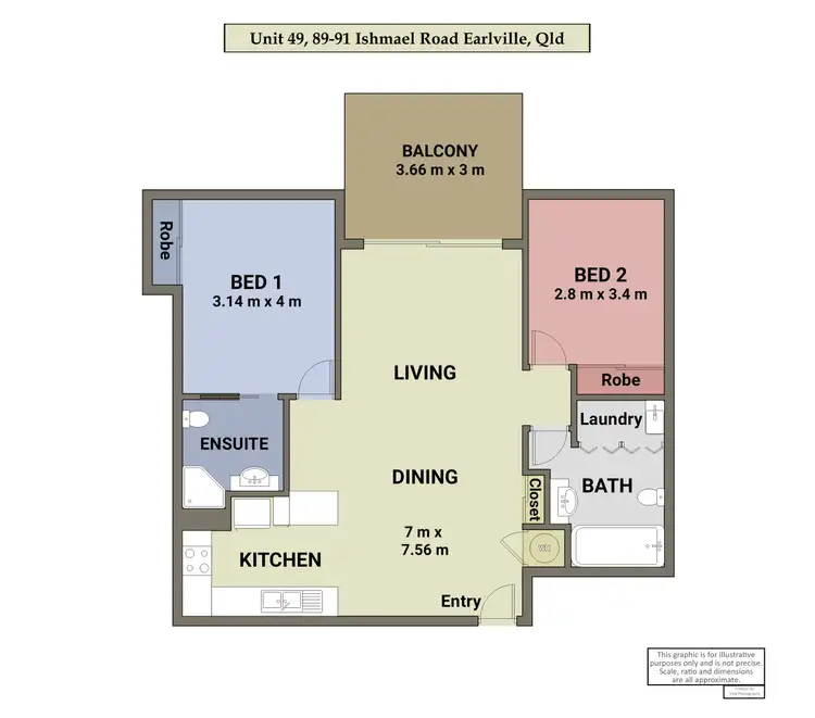 Floorplan of Homely unit listing, 49/89-95 Ishmael Road, Earlville QLD 4870