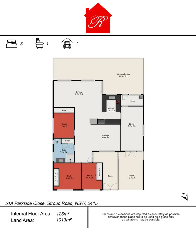 Floorplan of Homely house listing, Address available on request