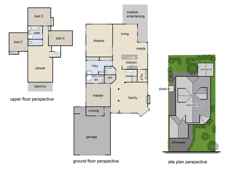 Floorplan of Homely house listing, 5 Viewbridge Close, Berwick VIC 3806
