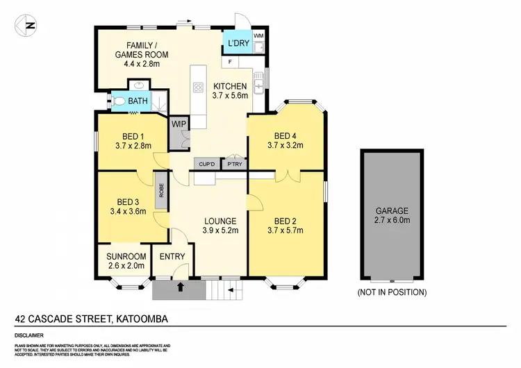 Floorplan of Homely house listing, 42 Cascade Street, Katoomba NSW 2780
