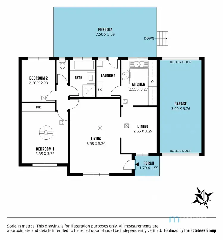 Floorplan of Homely unit listing, 9/31 Fryer Street, Hallett Cove SA 5158