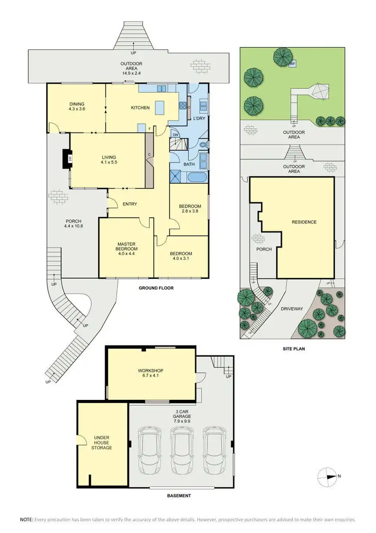 Floorplan of Homely house listing, 39 Pascoe Avenue, Strathmore VIC 3041