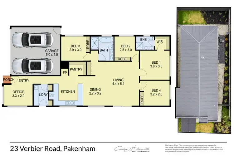Floorplan of Homely house listing, 23 Verbier Road, Pakenham VIC 3810