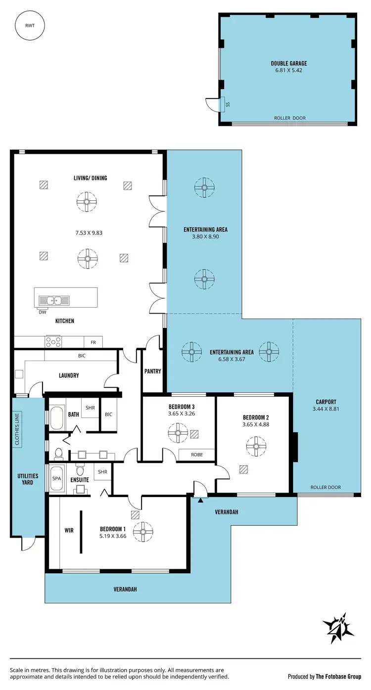 Floorplan of Homely house listing, 9 McQuillan Avenue, Renown Park SA 5008