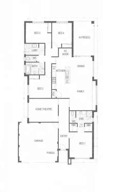 Floorplan of Homely house listing, 59 Wellman Avenue, Piara Waters WA 6112