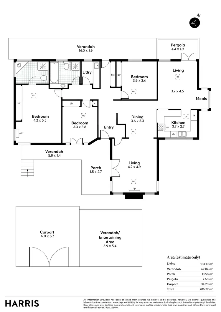 Floorplan of Homely house listing, 39 Highfield Avenue, St Georges SA 5064