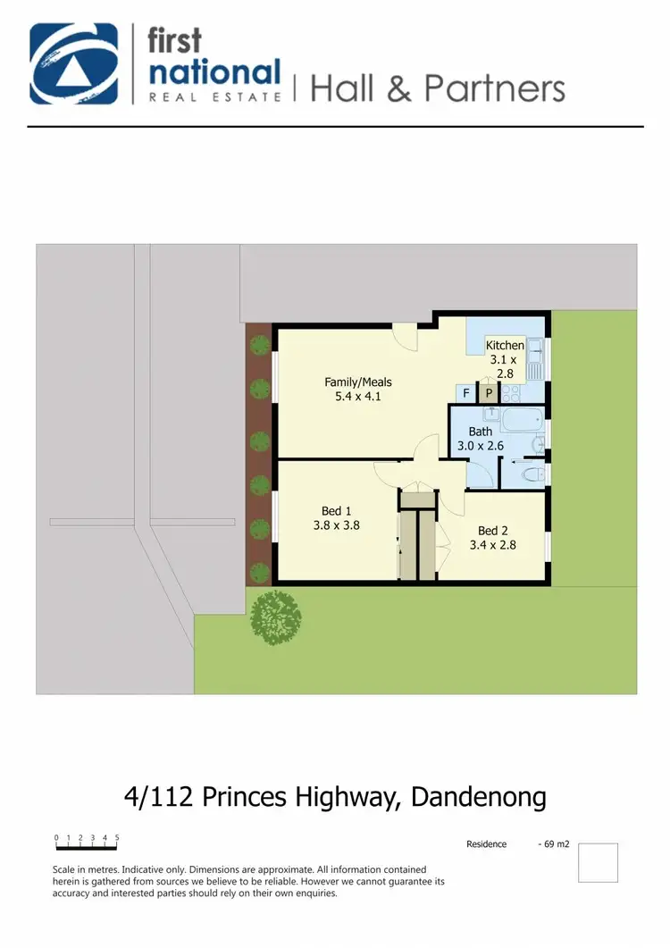 Floorplan of Homely apartment listing, 4/112 Princes Highway, Dandenong VIC 3175