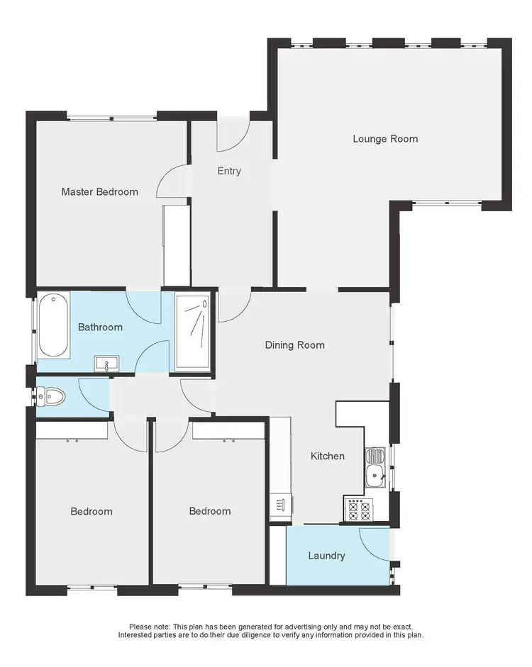 Floorplan of Homely house listing, 500 Kemp Street, Lavington NSW 2641