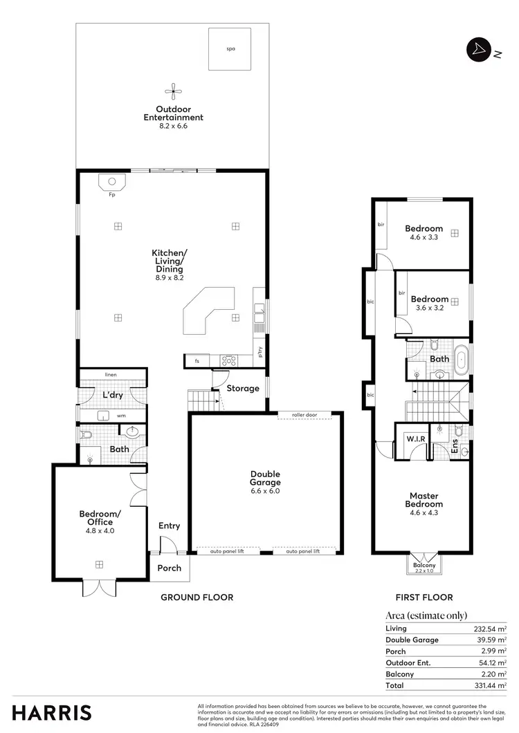 Floorplan of Homely house listing, 485A Portrush Road, Glenunga SA 5064