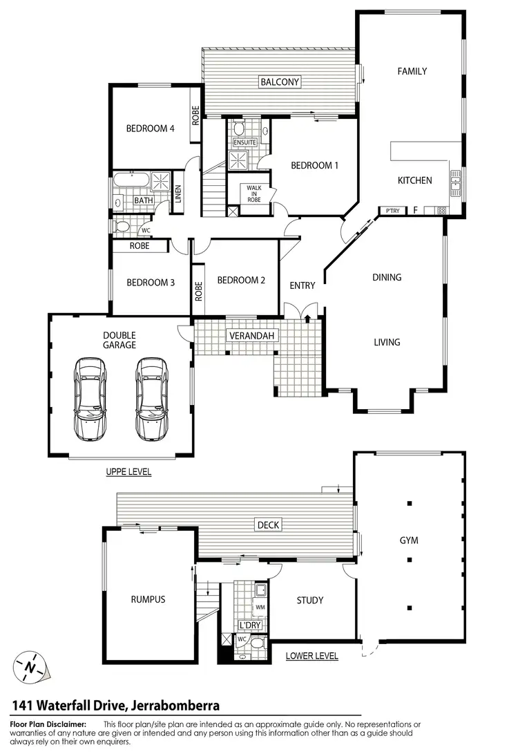 Floorplan of Homely house listing, 141 Waterfall Drive, Jerrabomberra NSW 2619