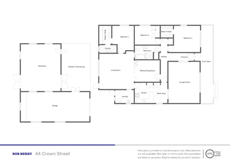 Floorplan of Homely house listing, 44 Crown Street, Dubbo NSW 2830