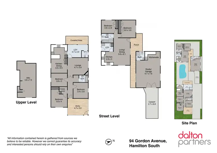 Floorplan of Homely house listing, 94 Gordon Avenue, Hamilton South NSW 2303