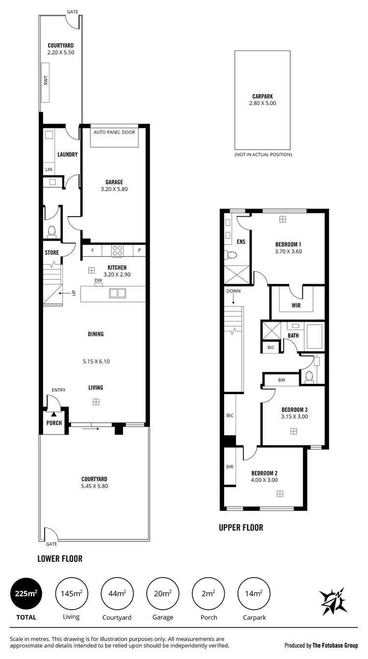 Floorplan of Homely townhouse listing, 20/10 Briar Road, Felixstow SA 5070