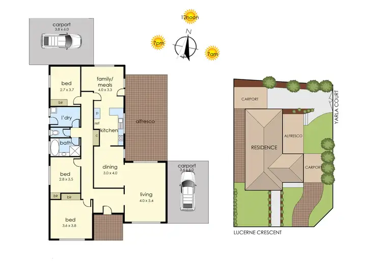 Floorplan of Homely house listing, 62 Lucerne Crescent, Frankston VIC 3199