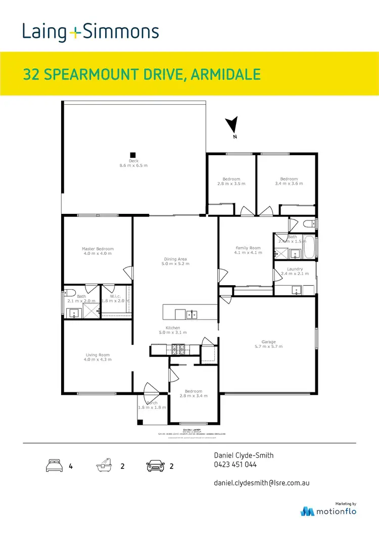 Floorplan of Homely house listing, 32 Spearmount Drive, Armidale NSW 2350