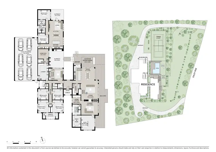 Floorplan of Homely rural property listing, 35 Oxley Rise, Batesford VIC 3213
