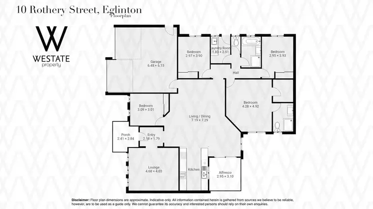 Floorplan of Homely house listing, 10 Rothery Street, Eglinton NSW 2795