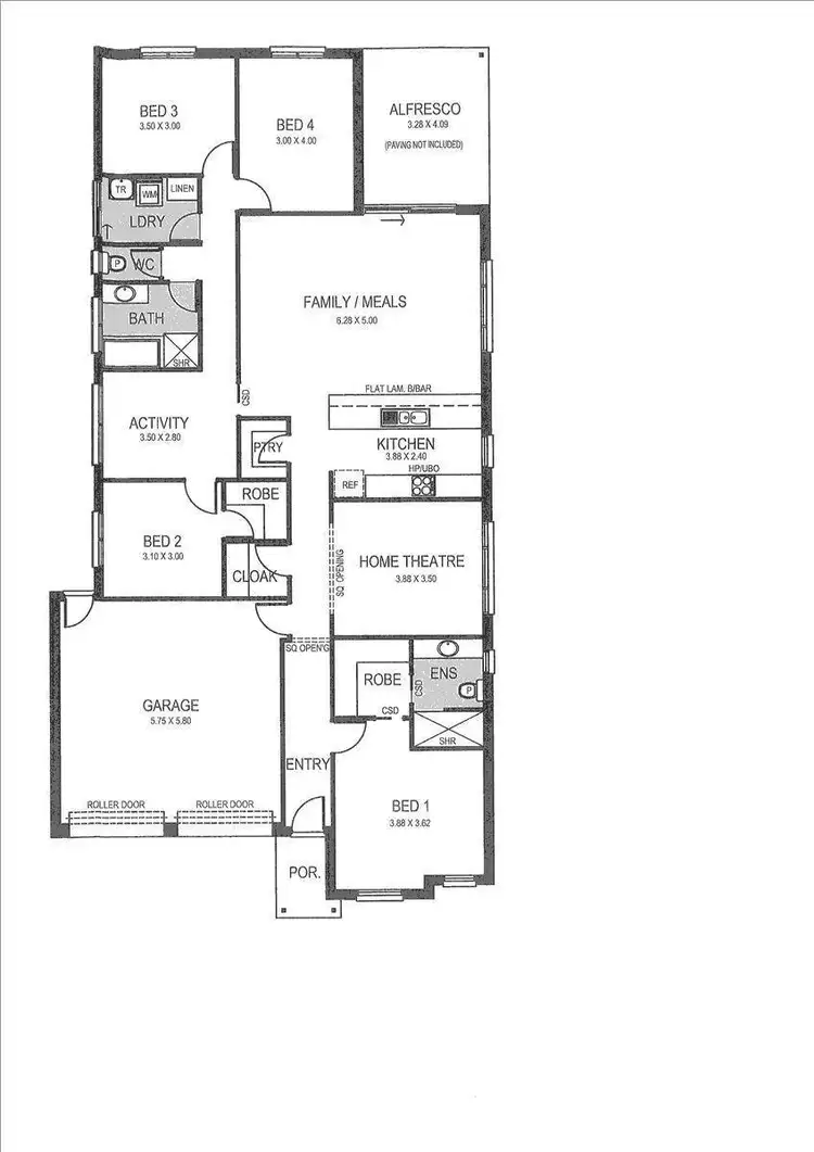 Floorplan of Homely house listing, 30 Juniper Boulevard, Virginia SA 5120
