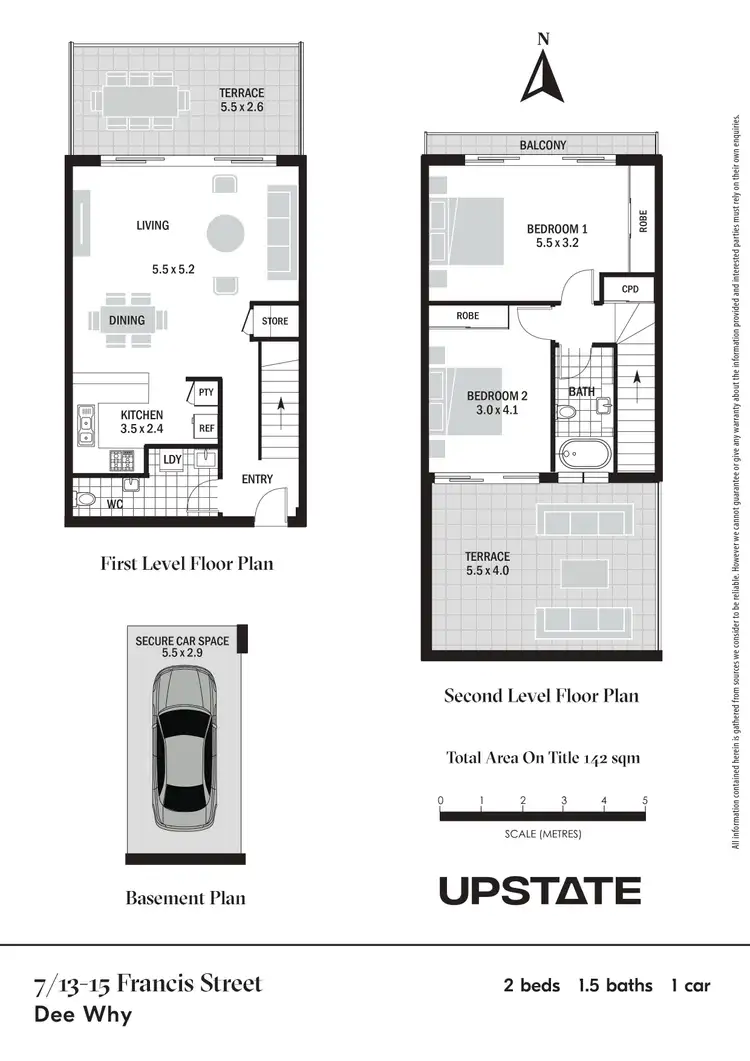 Floorplan of Homely unit listing, 7/13-15 Francis Street, Dee Why NSW 2099