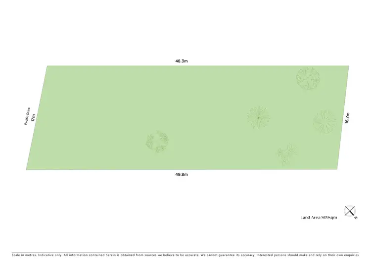 Floorplan of Homely land listing, 17 Pacific Drive, Swansea Heads NSW 2281