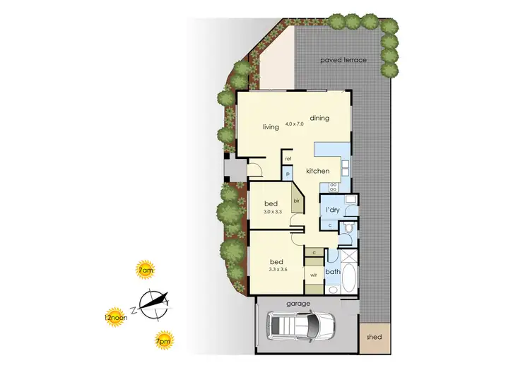 Floorplan of Homely unit listing, 5/4 John Street, Langwarrin VIC 3910