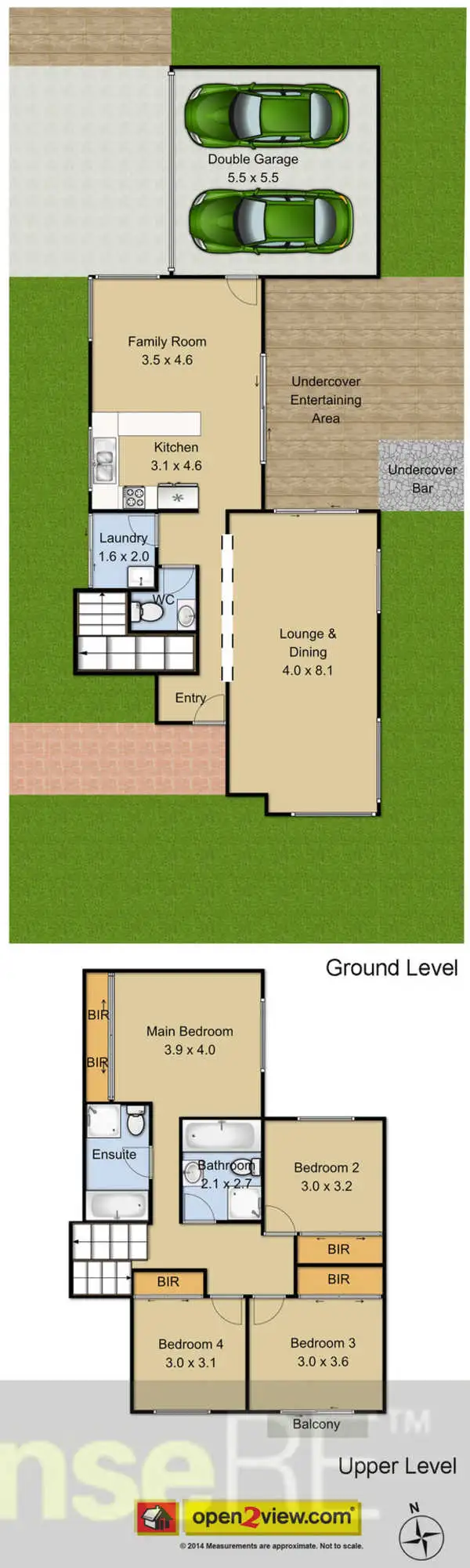 Floorplan of Homely house listing, 2 Seaford Circuit, Kellyville Ridge NSW 2155