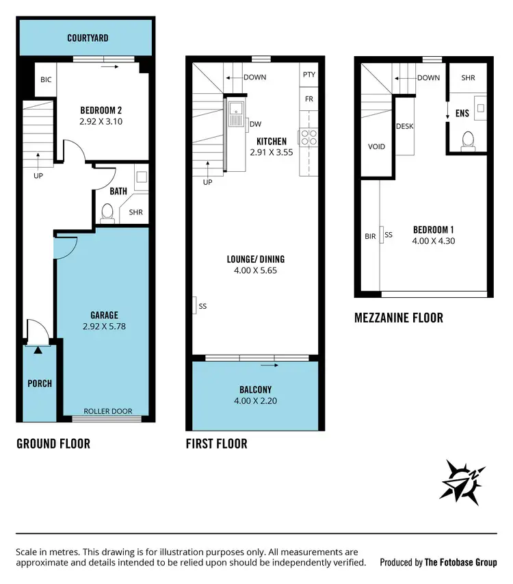 Floorplan of Homely townhouse listing, 43 Digital Drive, Tonsley SA 5042