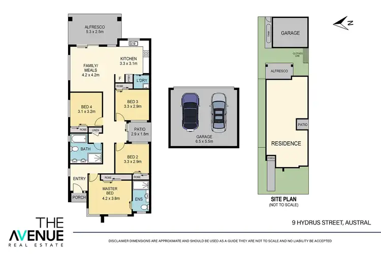 Floorplan of Homely house listing, 9 Hydrus Street, Austral NSW 2179