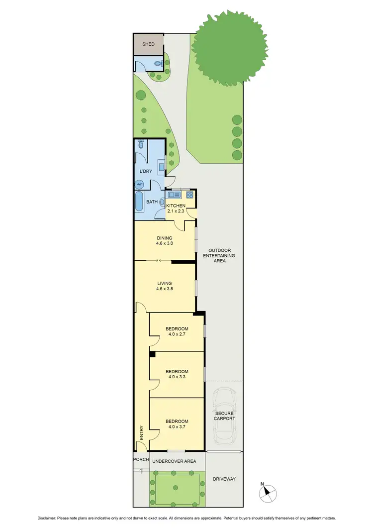 Floorplan of Homely house listing, 231 Victoria Street, Brunswick VIC 3056