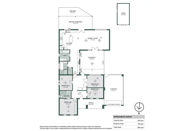 Floorplan of Homely house listing, 117 Morgan Avenue, Melrose Park SA 5039