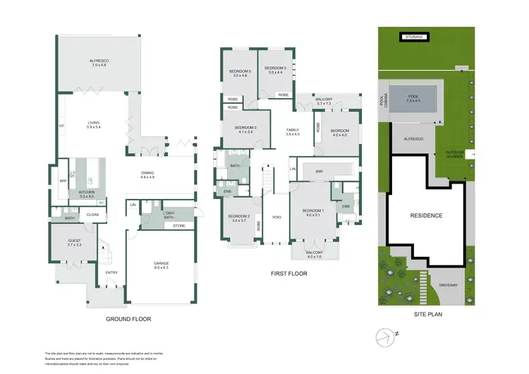 Floorplan of Homely house listing, 80 Surfview Road, Mona Vale NSW 2103