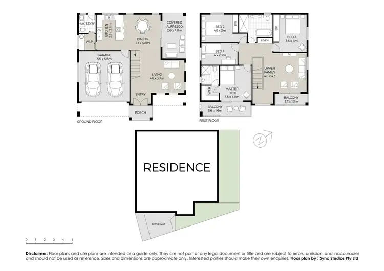 Floorplan of Homely house listing, 11 Sporing Avenue, Kings Langley NSW 2147