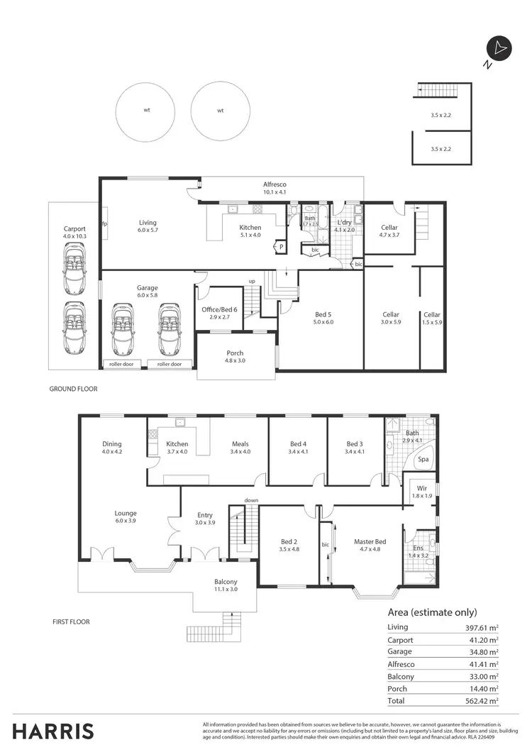 Floorplan of Homely house listing, 4 Bishop Street, Skye SA 5072