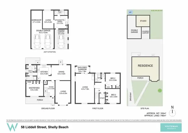 Floorplan of Homely house listing, 58 Liddell Street, Shelly Beach NSW 2261