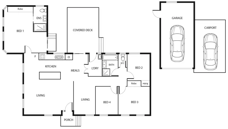 Floorplan of Homely house listing, 2 Sargeant Place, Wanniassa ACT 2903