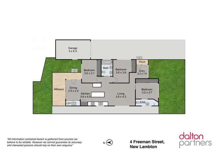 Floorplan of Homely house listing, 4 Freeman Street, New Lambton NSW 2305
