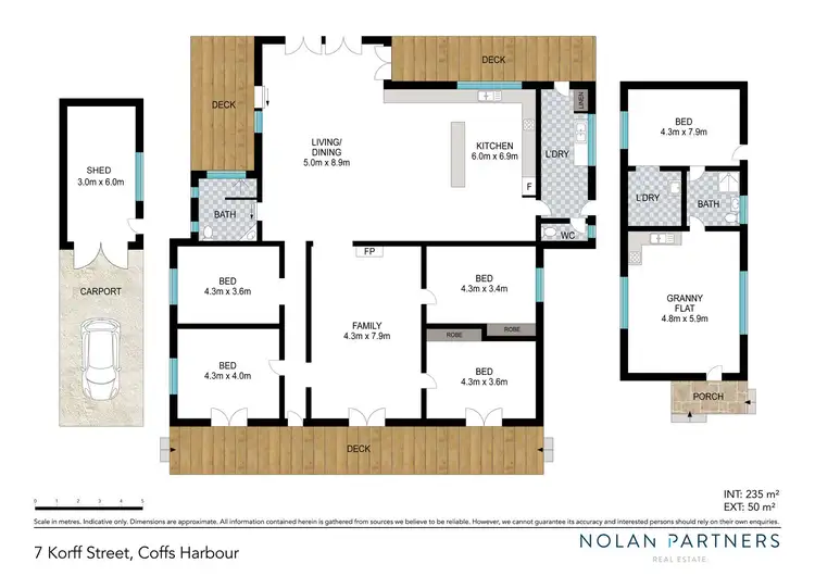 Floorplan of Homely house listing, 7 Korff Street, Coffs Harbour NSW 2450