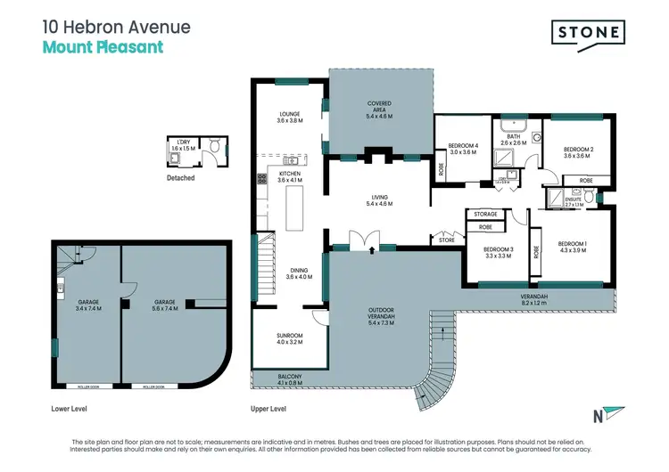 Floorplan of Homely house listing, 10 Hebron Avenue, Mount Pleasant NSW 2519