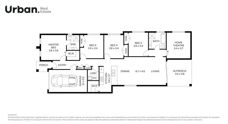 Floorplan of Homely house listing, 8 Backman Street, Marsden Park NSW 2765