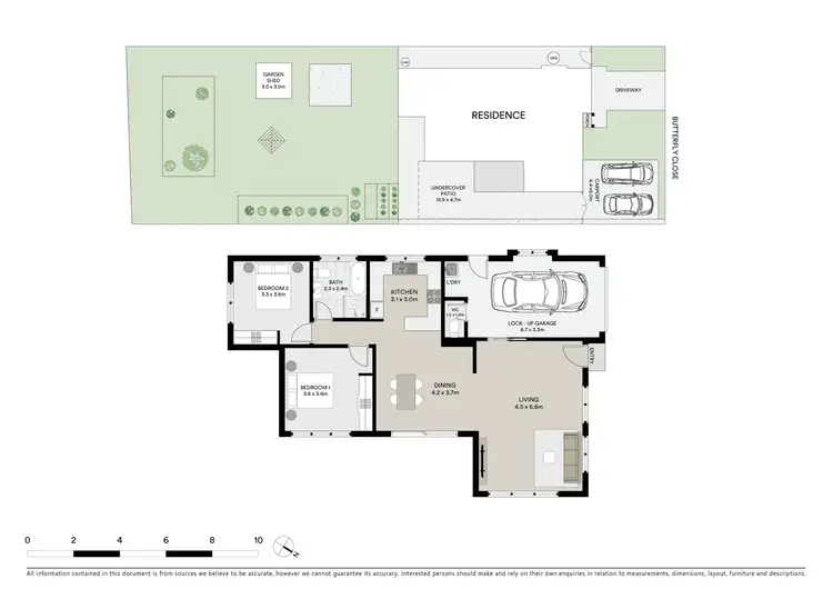 Floorplan of Homely house listing, 21 Butterfly Close, Boambee East NSW 2452